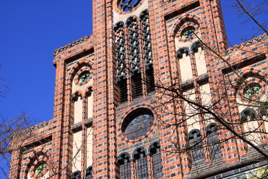 Backsteingiebel des Rathaus Lüneburg