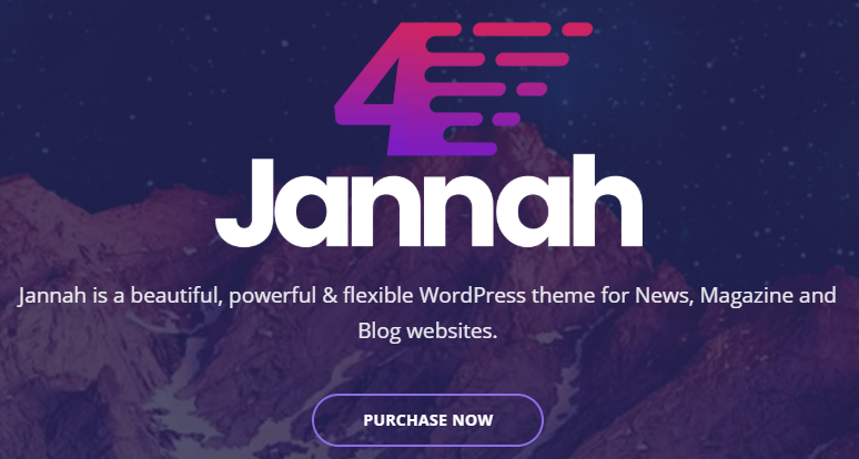 Jannah 4 Theme