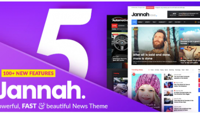 Jannah 5 Theme für Wordpress